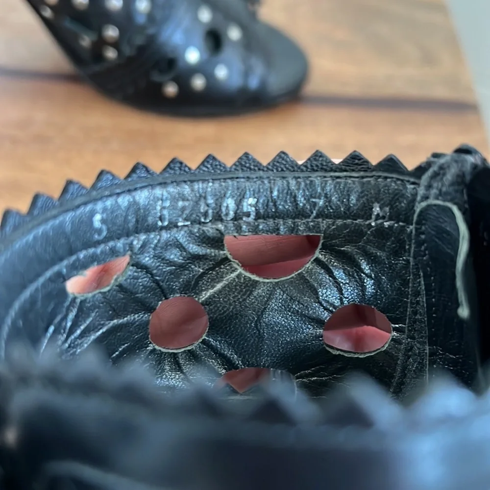 Studded Stuart Weitzman Booties. - Picture 16 of 17